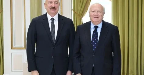 Prezident Migel Anxel Moratinosu qəbul etdi FOTOLAR