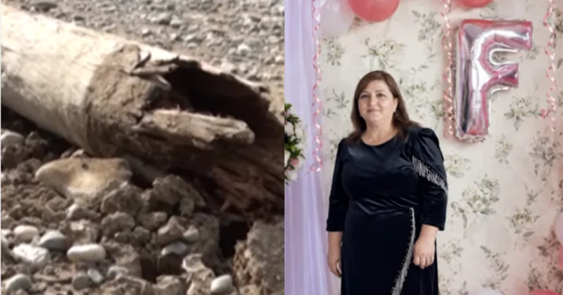 35 yaşlı qadının faciəvi ölümü Üstünə elektrik dirəyi aşıb+Video
