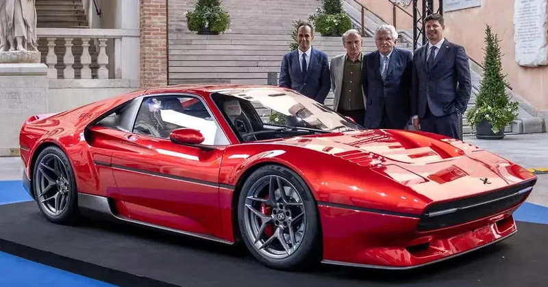 İtalyanlar Ferrari 308 modelinin müasir interpretasiyasını təqdim ediblər