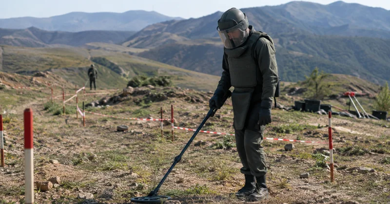 Ötən həftə mina və partlamamış hərbi sursatlardan təmizlənən ərazilər açıqlanıb