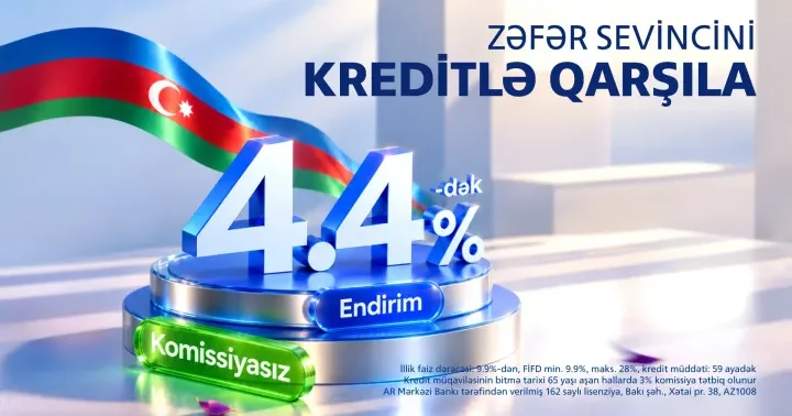 Bank VTB (Azərbaycan) dan Zəfər Gününə özəl nağd kredit kampaniyası