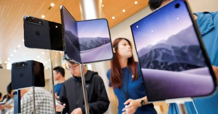 “iPhone Duo” istifadəçiləri ŞİKAYƏT EDİR: Qatlana bilən ekranlarda nasazlıq yaranıb