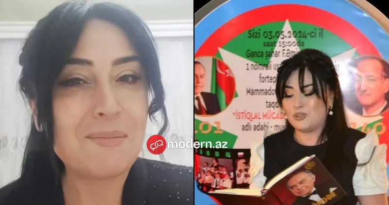 Müəllim direktoru canlı yayımda rüsvay etdi VİDEO
