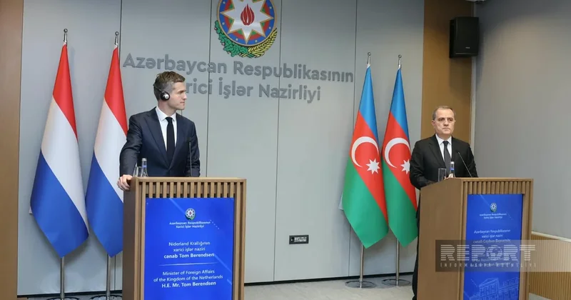 Ceyhun Bayramov: Azərbaycanla Niderland arasında 11 saziş mövcuddur, 4 saziş isə müzakirədədir