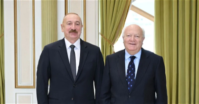 Президент Ильхам Алиев принял Верховного представителя Альянса цивилизаций ООН ФОТО