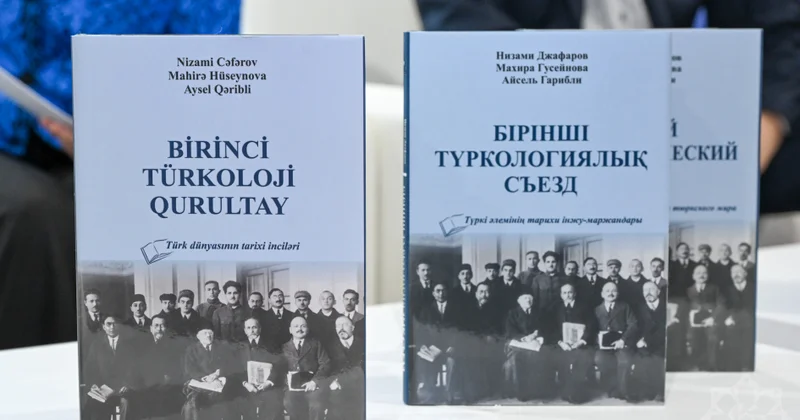 Birinci Türkoloji Qurultayın 100 illiyinə töhfə: Üçdilli yeni nəşr təqdim edilib