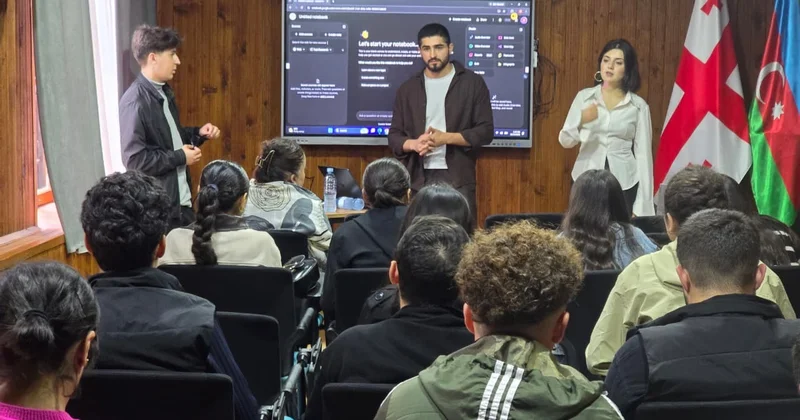 Borçalıda süni intellekt və proqramlaşdırma ilə bağlı təqdimat