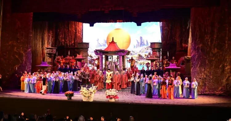 “Turandot” operası 98 ildən sonra yenidən Azərbaycan səhnəsində FOTO