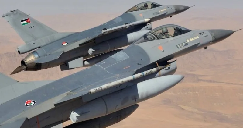 İordaniya Suriyanın cənubunda silahlı qruplaşmaların mövqelərinə zərbələr endirib