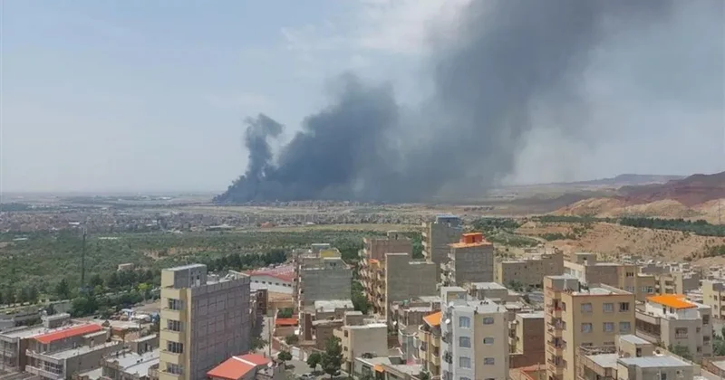 Təbriz yaxınlığında partlayış səsləri eşidildi Nə baş verir?.. İran və xarici KİV FOTO