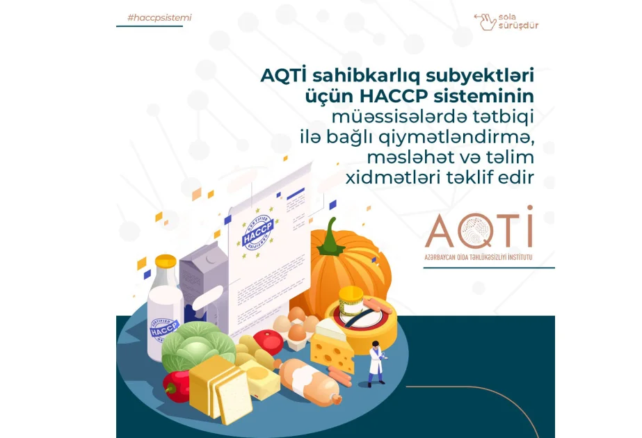 AQTİnin HACCP mövzusunda keçirdiyi təlimlərdə 549 nəfər iştirak edib AZƏRTAC