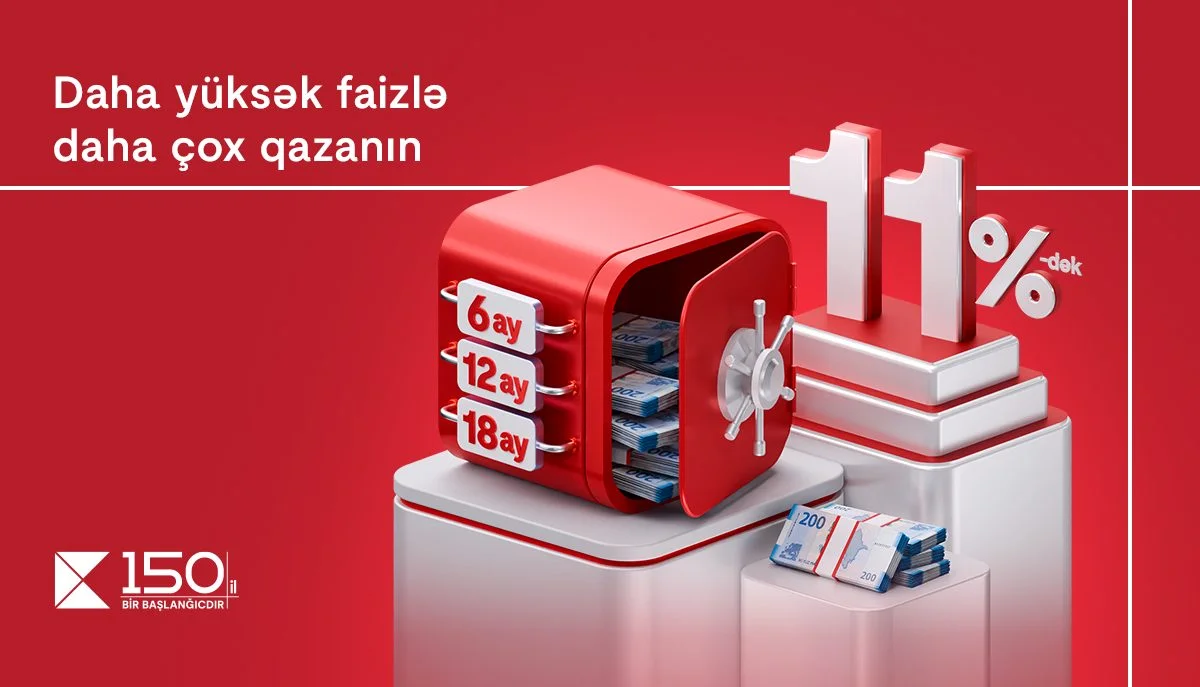 Yeni ilə yüksək gəlirlə: “Kapital Bank” depozit faizlərini 11%ə qaldırdı