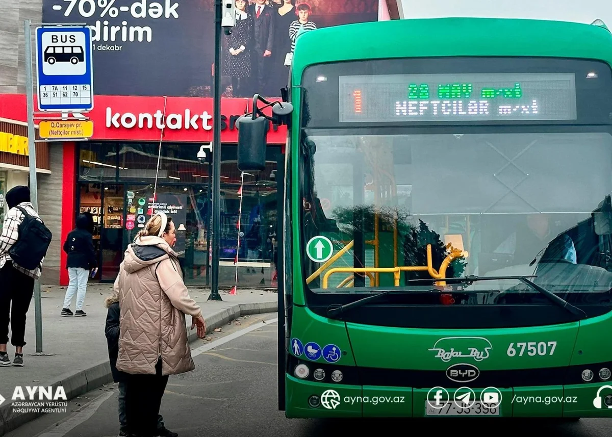 COP29da avtobuslarla 600 mindən çox sərnişin daşınıb