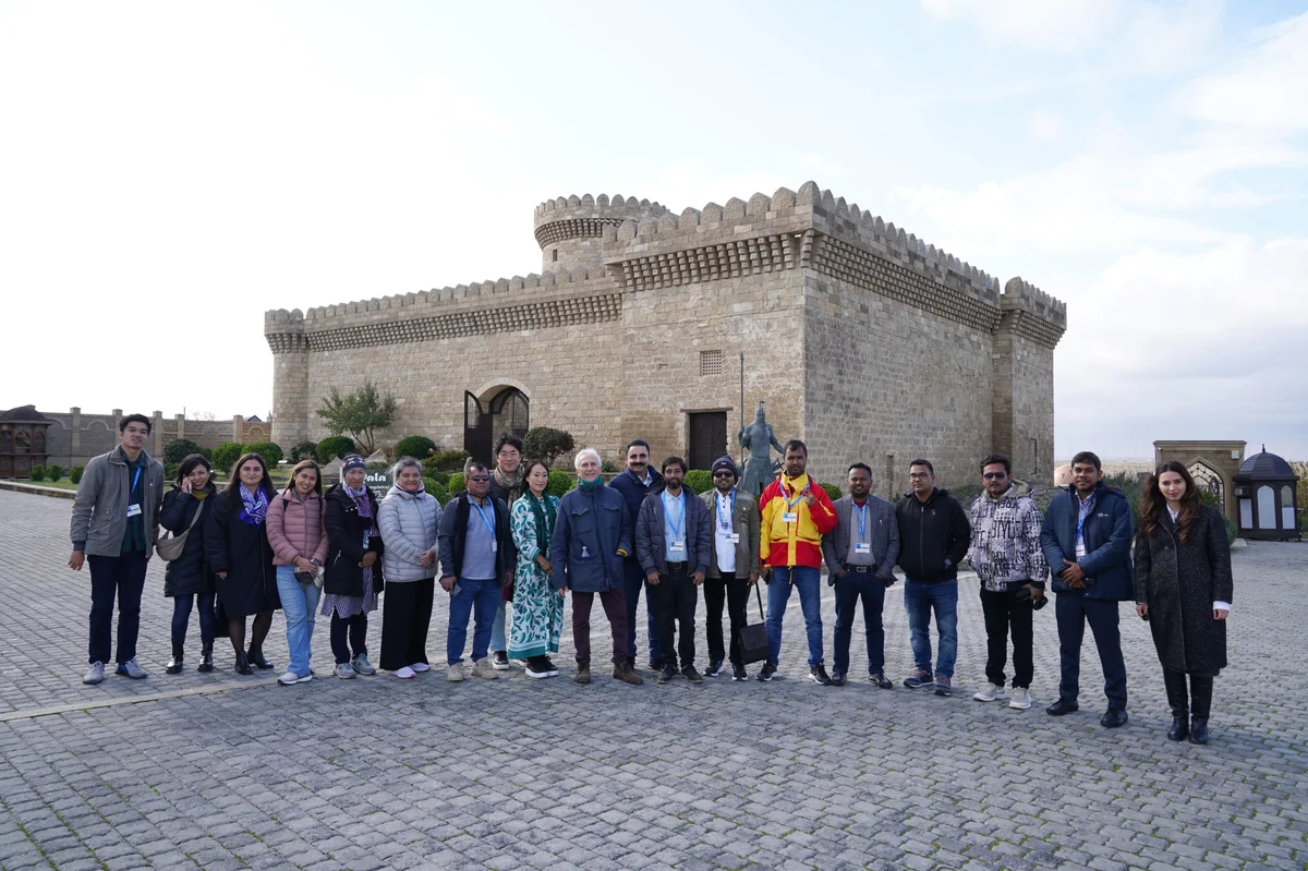 COP29 çərçivəsində xarici jurnalistlər Qala Qoruğunda olub FOTO