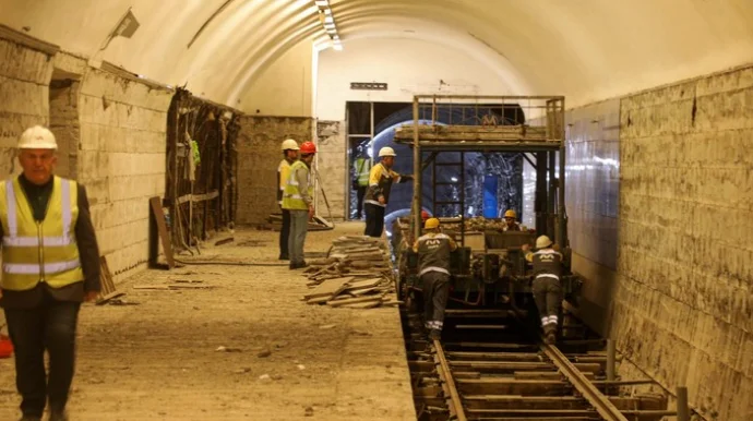 “Cəfər Cabbarlı” metrostansiyasında işlər başa çatmaq üzrədir