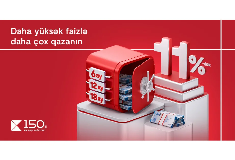 ® Yeni ilə yüksək gəlirlə: “Kapital Bank” depozit faizlərini 11 faizə qaldırıb AZƏRTAC