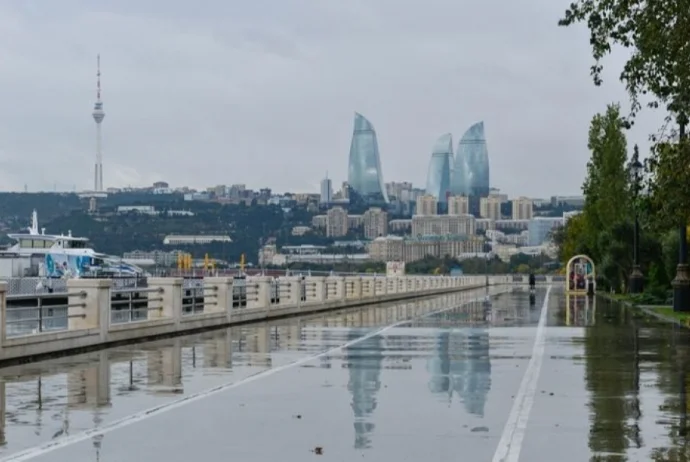 Завтра в Баку будет ливень