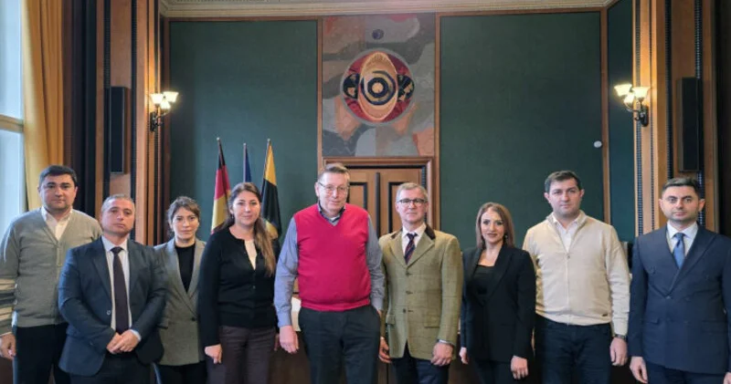 Azərbaycanlı hakimlər Almaniyada təlim səfərində olub FOTO