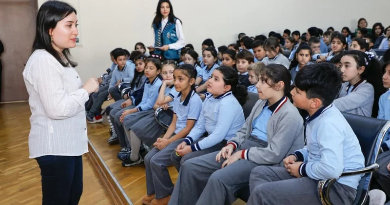 AQTA “Sağlam məktəbli” layihəsini davam etdirir FOTOLAR
