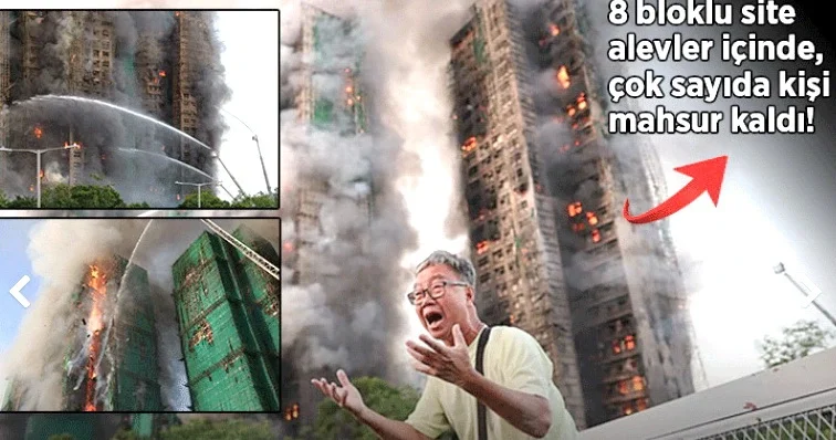 Hər yer alov içində: Göydələnlər eyni anda alışdı, ölən və mahsur qalanlar var