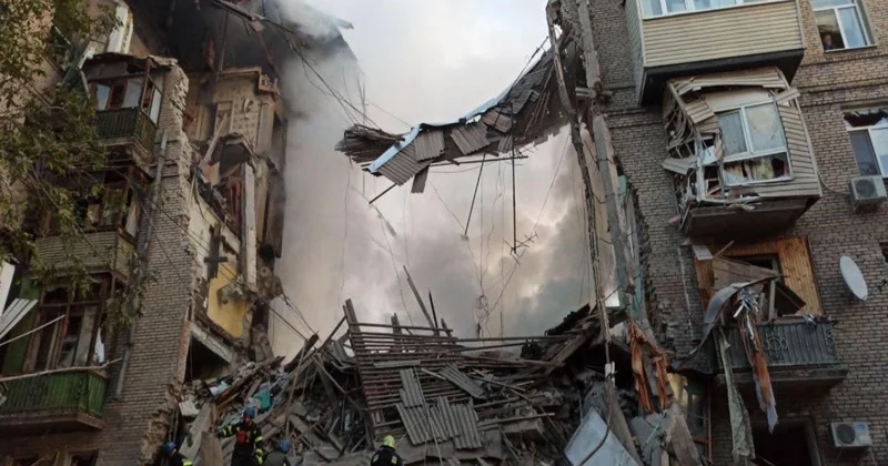 Rusiya Zaporojyeyə dron zərbəsi endirib, 19 nəfər yaralanıb