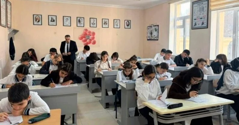 Respublika fənn olimpiadalarının məktəb mərhələsi keçirilib