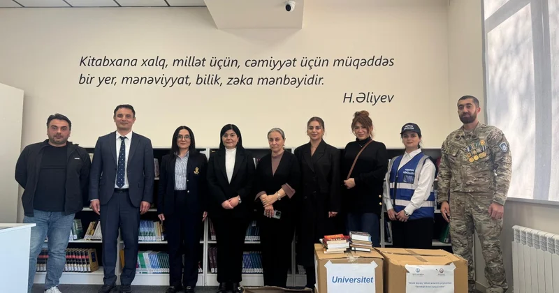 “Qarabağa kitab hədiyyə edək” layihəsi uğurla həyata keçirilib FOTOLAR