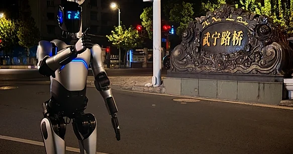 Robot rekord məsafədə yeriyir