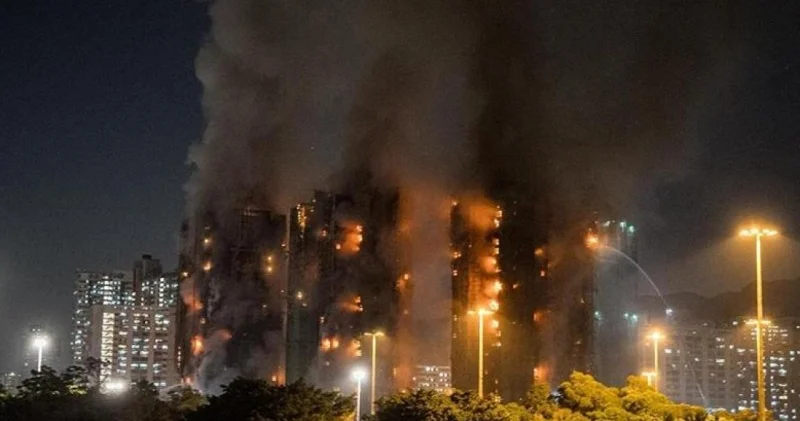 Hələ də söndürülməyən yanğında ölənlərin sayı 36 ya çatdı YENİLƏNİB + VİDEO