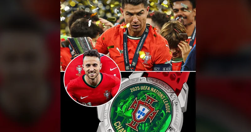 Ronaldo DÇ yə vəsiqə qazandıqlarına görə komanda yoldaşlarına 50 minlik saat verdi Fotolar