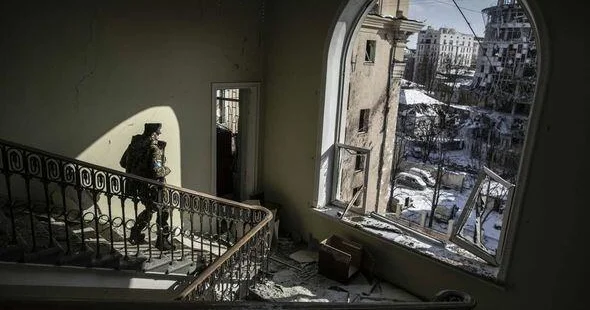 Rusiya Zaporojyedə 21 yaşayış məntəqəsinə hücum etdi Video