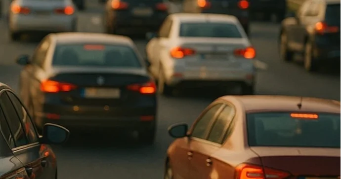 Yol polisi zolağı tez tez dəyişən sürücülərə xəbərdarlıq etdi Sıxlıq yaradırsınız