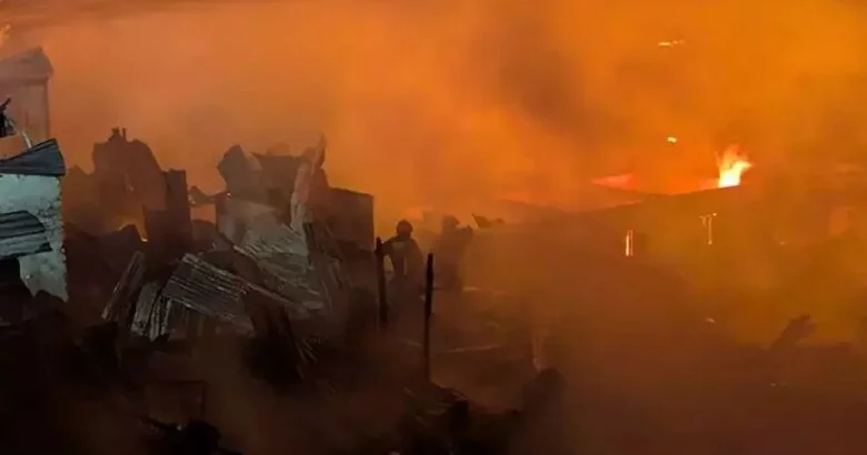 Daqqadakı güclü yanğın 1500 evi külə çevirib