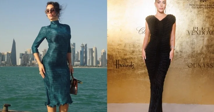 Corcinanın Doha gəzintisi Fotolar