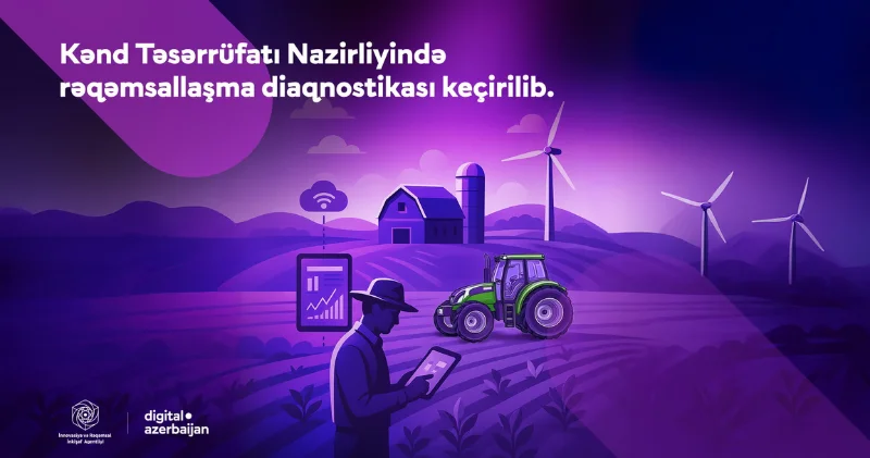 RİNN tərəfindən Kənd Təsərrüfatı Nazirliyinin rəqəmsallaşma səviyyəsi qiymətləndirilib