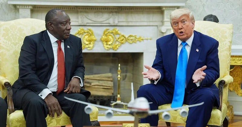 Tramp Cənubi Afrikadakı bütün investisiyaları dondurdu