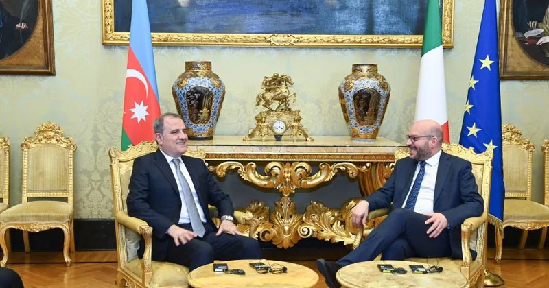 Ceyhun Bayramov İtaliya Parlamentinin Deputatlar Palatasının Prezidenti ilə görüşüb
