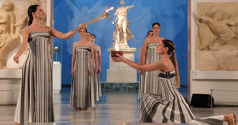 В Греции прошла церемония зажжения огня Олимпиады 2026