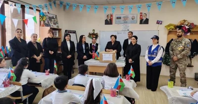 “Qarabağa kitab hədiyyə edək” azad olunmuş ərazilərdəki məktəblərin kitabxanaları zənginləşdirilir