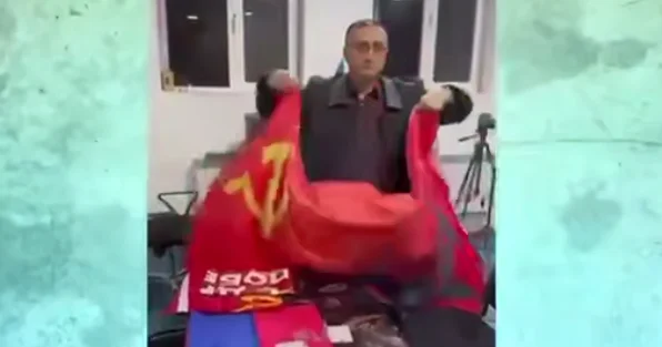 Всплыли пикантные подробности про одного из организаторов марша с флагами СССР в Баку Minval Politika