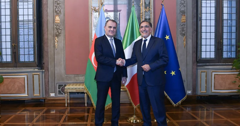 Ceyhun Bayramov İtaliya Senatının sədri İqnasio La Russa ilə görüşüb