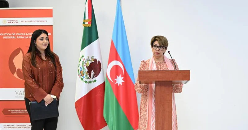 Meksika səfirliyi “Qadınlara Dəstək Xətti” broşürünü ispan dilində təqdim edib