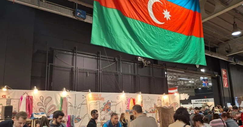 “Lüksemburq Beynəlxalq Bazarı”nda Azərbaycan stendinə böyük maraq FOTO