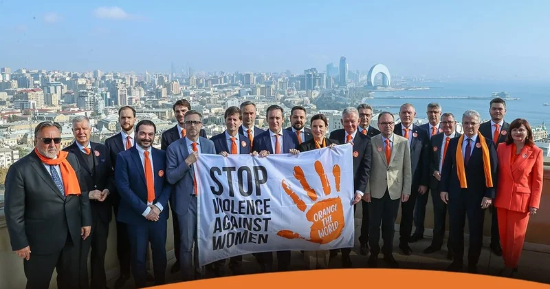 Aİ və Belçika səfirliyi “Orange the World” kampaniyasına qoşulub