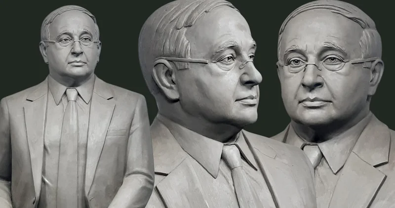 Elçin Əfəndiyevin heykəli hazırlandı FOTO+ÖZƏL