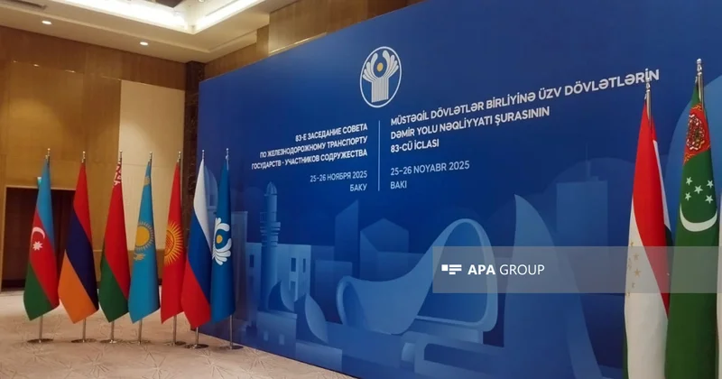 В Баку проходит заседание Совета по железнодорожному транспорту стран СНГ
