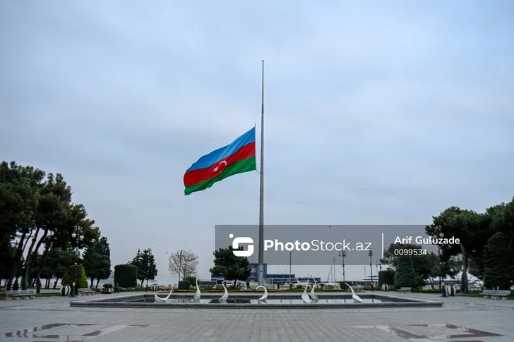 В Азербайджане в знак траура по погибшим приспущены государственные флаги Новости Азербайджана