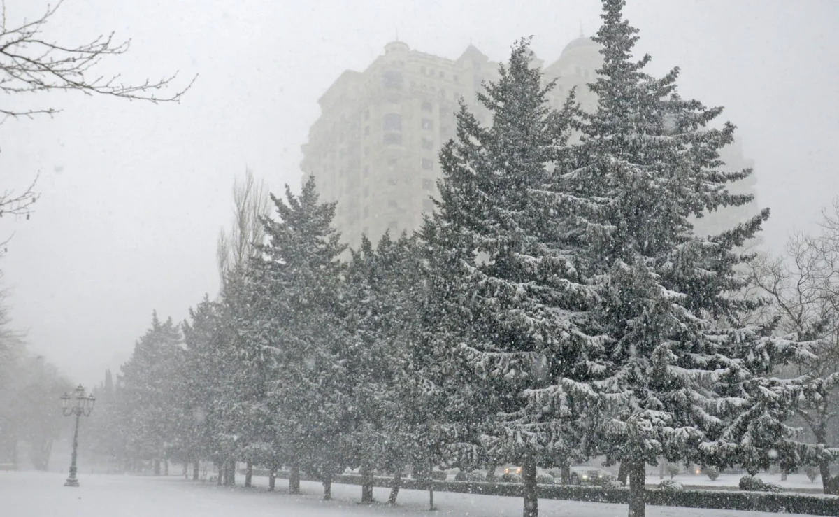 Dekabrın 27 və 29da qar yağacaq Bu ərazilərdə