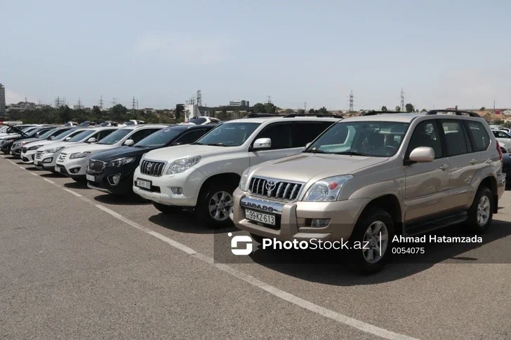 Служебные автомобили выставлены на продажу ЦЕНЫ Новости Азербайджана