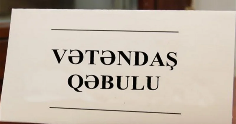 Nazir və komitə sədrlərinin 2026 cı ilin yanvar ayında keçiriləcək vətəndaşların qəbulu CƏDVƏLİ